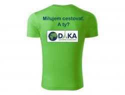 Tričko MILUJEM CESTOVAŤ unisex